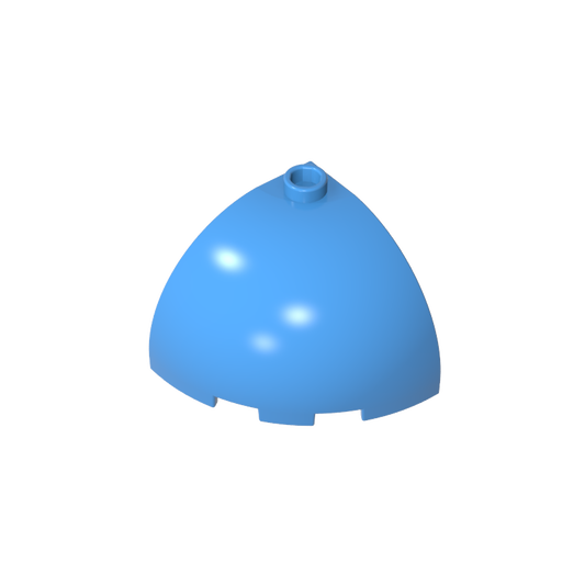 GDS-1078 - Brick Round Corner 3 x 3 x 2 Dome Top