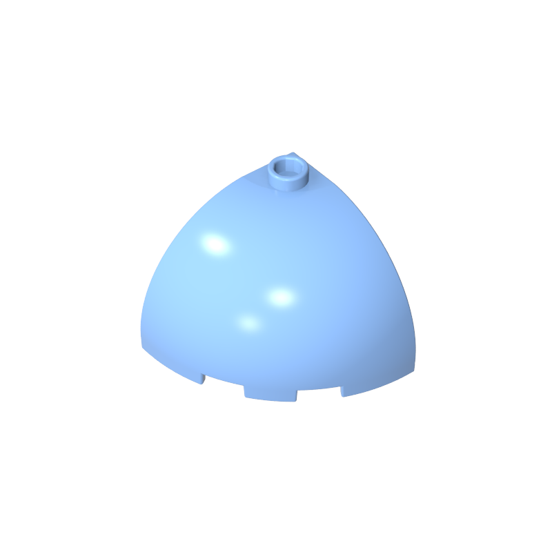 GDS-1078 - Brick Round Corner 3 x 3 x 2 Dome Top