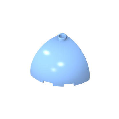 GDS-1078 - Brick Round Corner 3 x 3 x 2 Dome Top