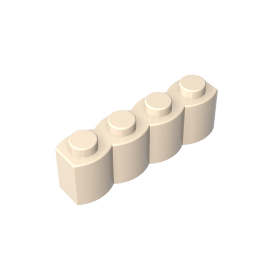 GDS-1079 - Brick Special 1 x 4 Palisade [aka Log]