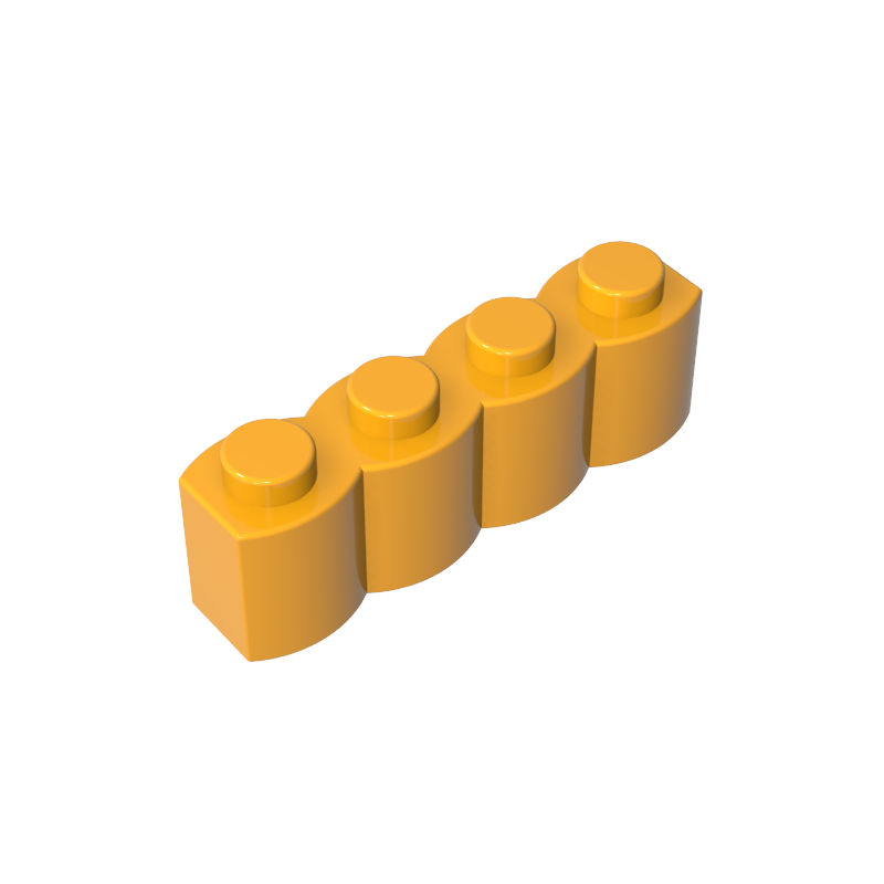 GDS-1079 - Brick Special 1 x 4 Palisade [aka Log]