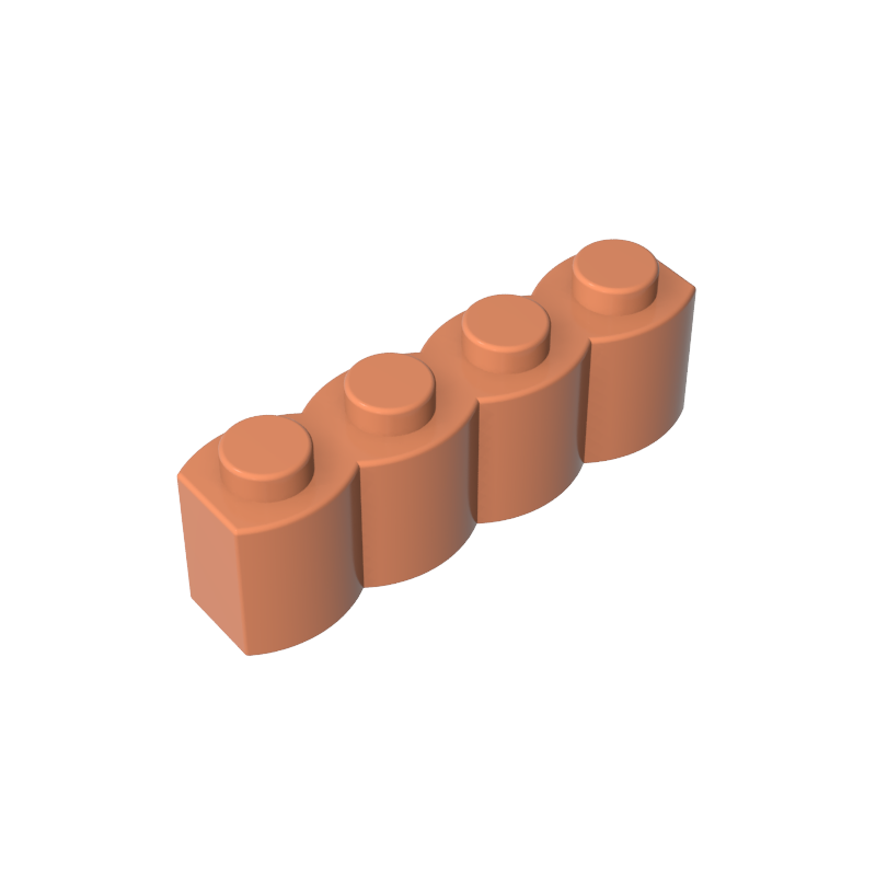 GDS-1079 - Brick Special 1 x 4 Palisade [aka Log]