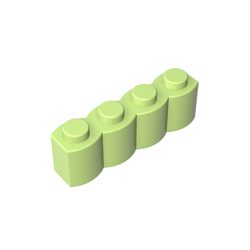 GDS-1079 - Brick Special 1 x 4 Palisade [aka Log]