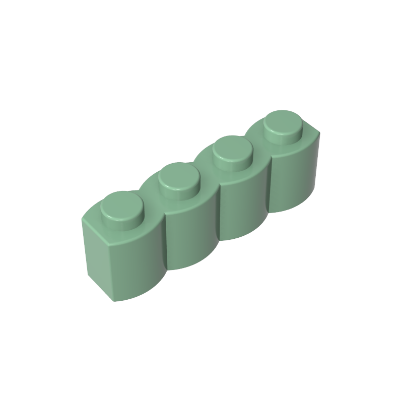 GDS-1079 - Brick Special 1 x 4 Palisade [aka Log]