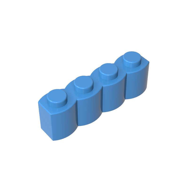 GDS-1079 - Brick Special 1 x 4 Palisade [aka Log]
