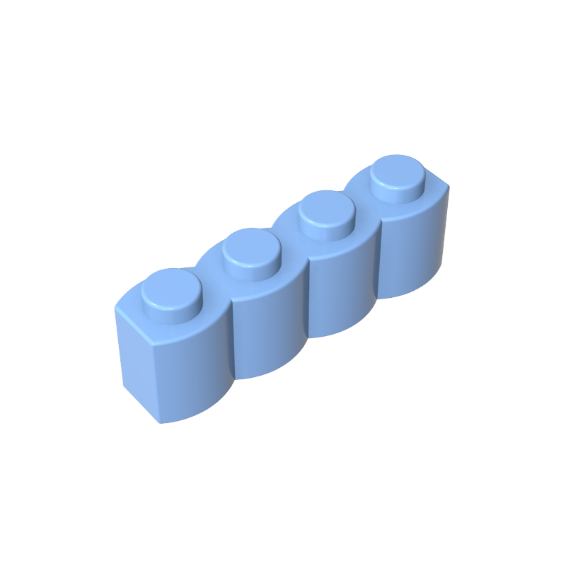 GDS-1079 - Brick Special 1 x 4 Palisade [aka Log]