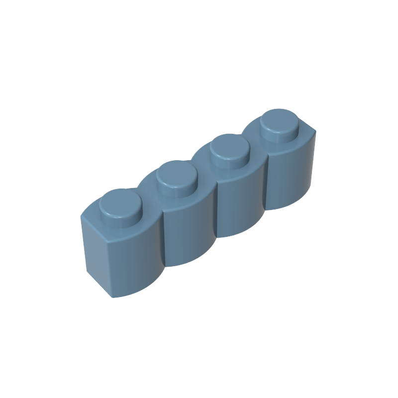 GDS-1079 - Brick Special 1 x 4 Palisade [aka Log]