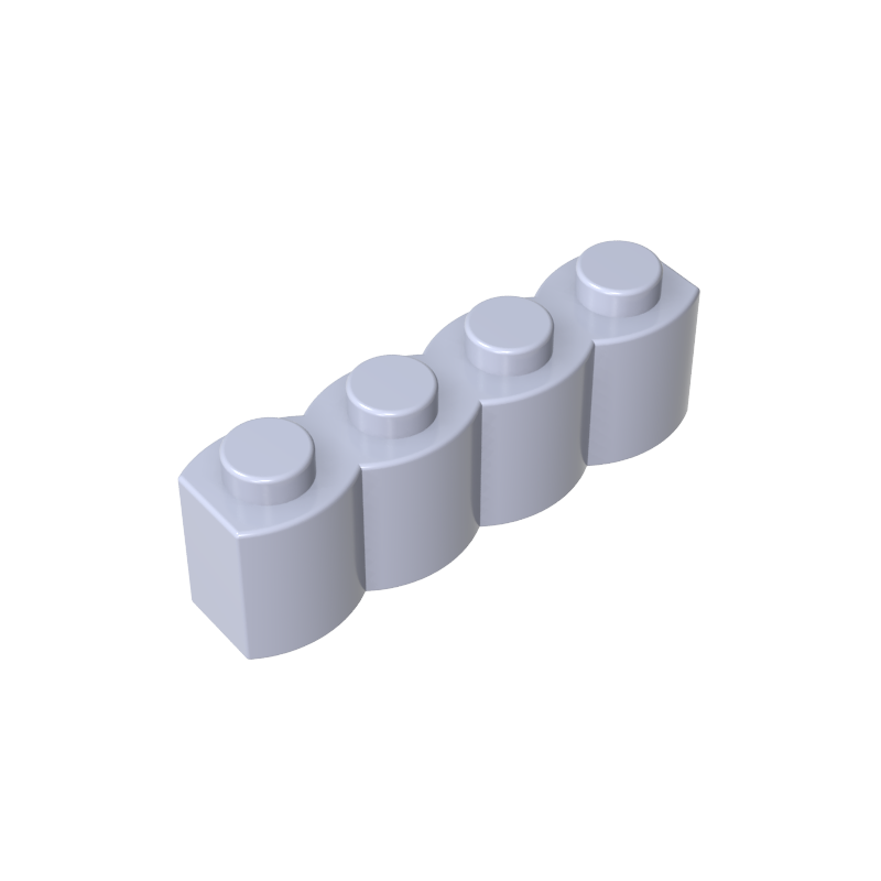 GDS-1079 - Brick Special 1 x 4 Palisade [aka Log]