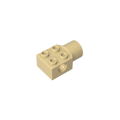 GDS-1087 - Technic Brick Special 2 x 2 with Pin Hole, Rotation Joint Socket