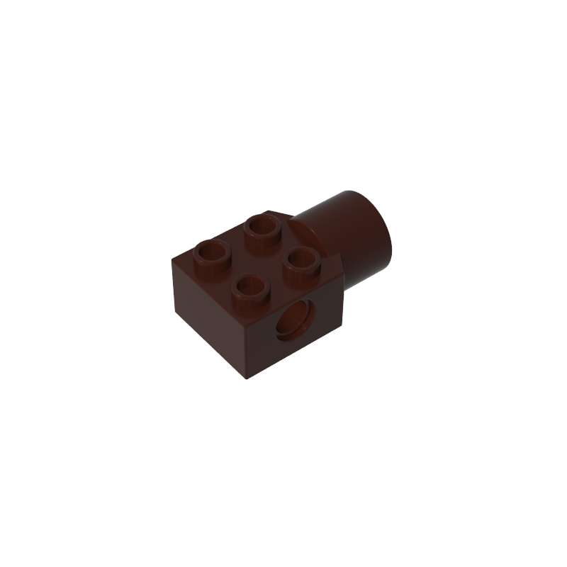 GDS-1087 - Technic Brick Special 2 x 2 with Pin Hole, Rotation Joint Socket