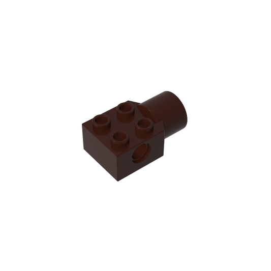 GDS-1087 - Technic Brick Special 2 x 2 with Pin Hole, Rotation Joint Socket