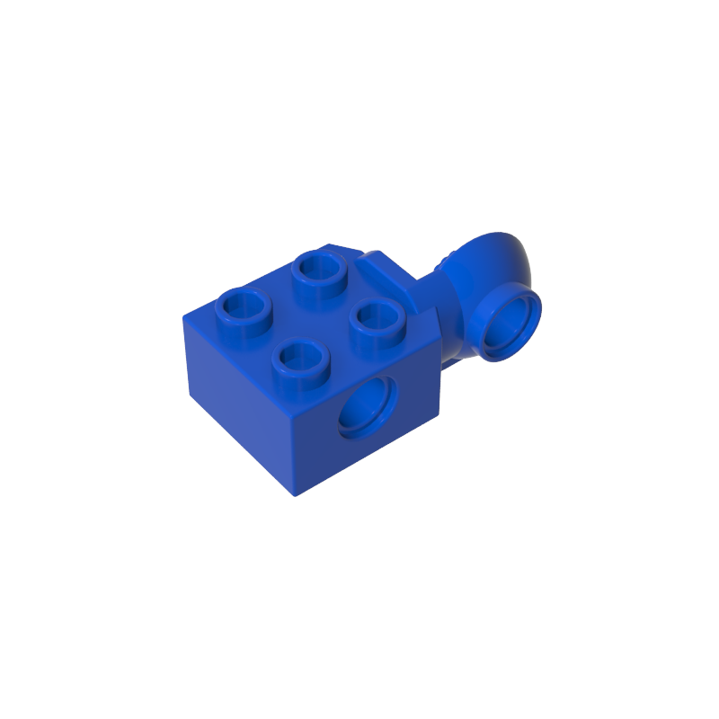 GDS-1088 - Technic Brick Special 2 x 2 with Pin Hole, Rotation Joint Ball Half [Vertical Side]