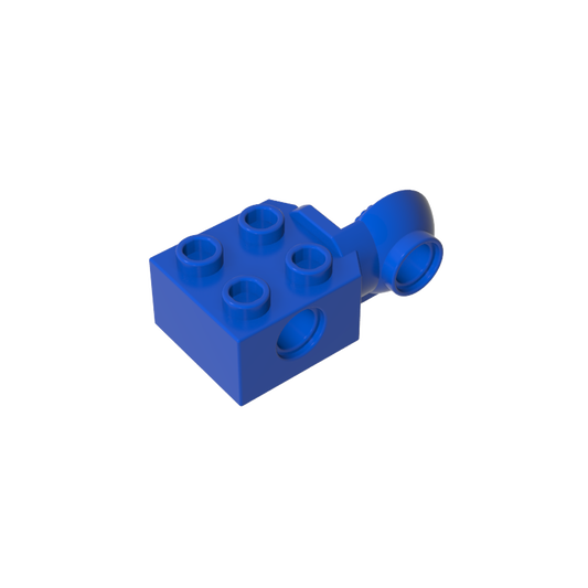 GDS-1088 - Technic Brick Special 2 x 2 with Pin Hole, Rotation Joint Ball Half [Vertical Side]