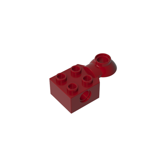 GDS-1089 - Technic Brick Special 2 x 2 with Pin Hole, Rotation Joint Ball Half [Horizontal Top]