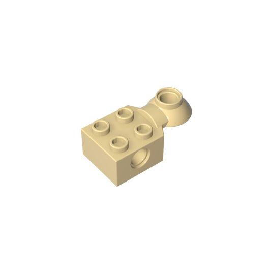 GDS-1089 - Technic Brick Special 2 x 2 with Pin Hole, Rotation Joint Ball Half [Horizontal Top]