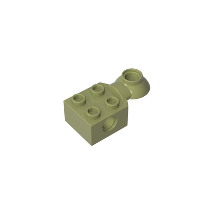 GDS-1089 - Technic Brick Special 2 x 2 with Pin Hole, Rotation Joint Ball Half [Horizontal Top]