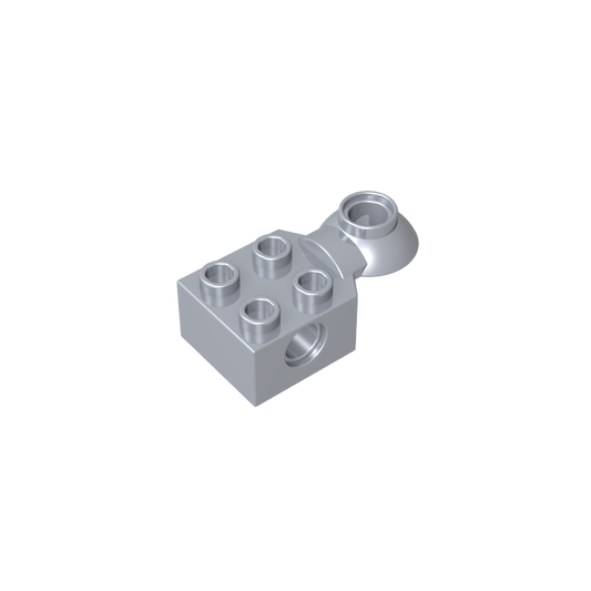 GDS-1089 - Technic Brick Special 2 x 2 with Pin Hole, Rotation Joint Ball Half [Horizontal Top]