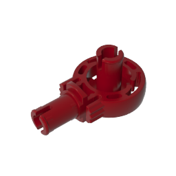 GDS-1091 - Technic Rotation Joint Ball Loop with Two Perpendicular Pins with Friction