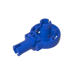 GDS-1091 - Technic Rotation Joint Ball Loop with Two Perpendicular Pins with Friction