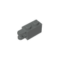 GDS-1094 - Hinge Brick 1 x 2 Locking with 2 Fingers Horizontal End, 9 Teeth