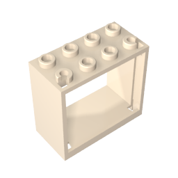 GDS-1095 - Window 2 x 4 x 3 Frame with Hollow Studs