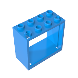 GDS-1095 - Window 2 x 4 x 3 Frame with Hollow Studs