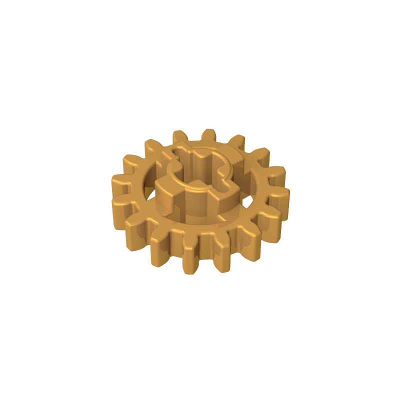 GDS-1097 - Technic Gear 16 Tooth Reinforced [New Style]