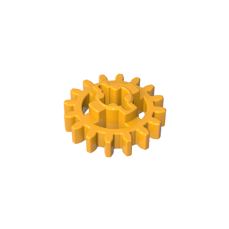 GDS-1097 - Technic Gear 16 Tooth Reinforced [New Style]