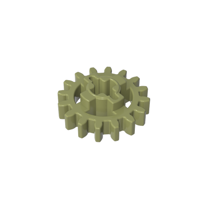 GDS-1097 - Technic Gear 16 Tooth Reinforced [New Style]