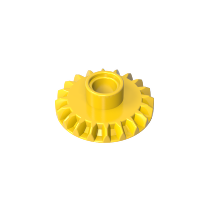 GDS-1105 - Technic Gear 20 Tooth Bevel with Pin Hole