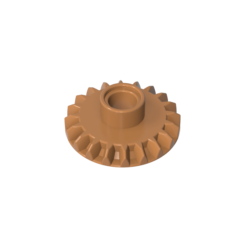 GDS-1105 - Technic Gear 20 Tooth Bevel with Pin Hole