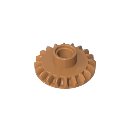 GDS-1105 - Technic Gear 20 Tooth Bevel with Pin Hole