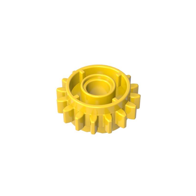 GDS-1106 - Technic Gear 16 Tooth with Clutch on Both Sides