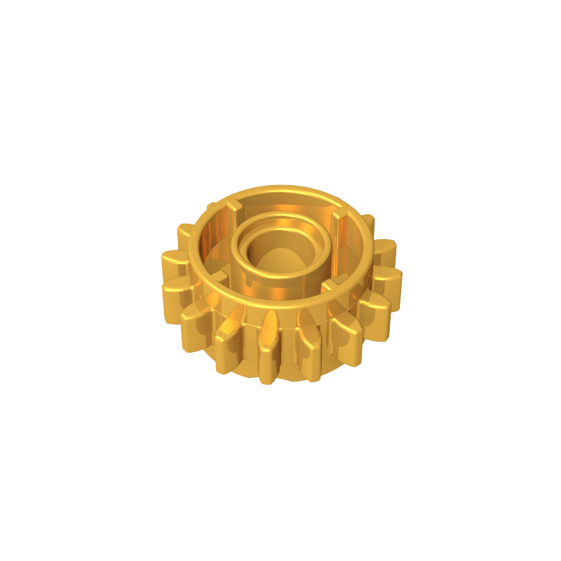 GDS-1106 - Technic Gear 16 Tooth with Clutch on Both Sides