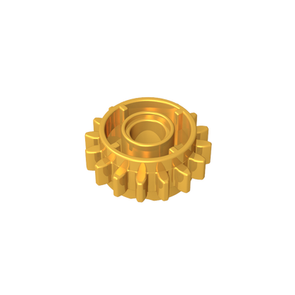 GDS-1106 - Technic Gear 16 Tooth with Clutch on Both Sides