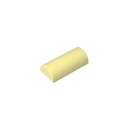 GDS-1115 - Brick Curved 2 x 4 No Studs, Curved Top