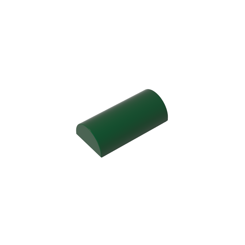 GDS-1115 - Brick Curved 2 x 4 No Studs, Curved Top