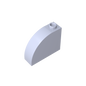 GDS-1118 - Brick Curved 1 x 3 x 2
