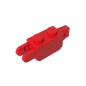 GDS-1119 - Hinge Brick 1 x 2 Locking with 1 Finger Vertical End and 2 Fingers Vertical End, 9 Teeth
