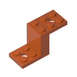 GDS-1129 - Bracket 5 x 2 x 2 1/3 with Inside Stud Holder