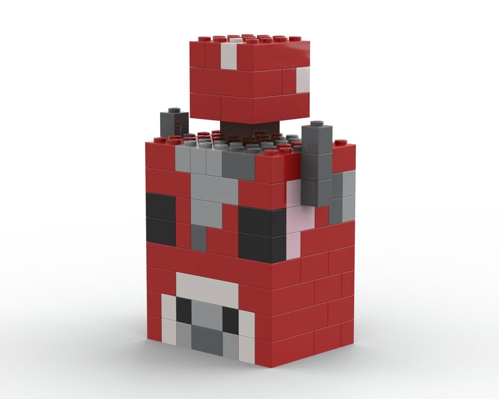 MOC-133682 Minecraft Arctic Fox– MOC Brick Store