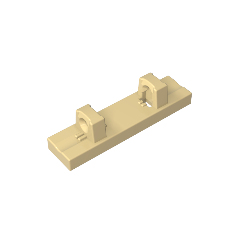 GDS-1131 - Hinge Tile 1 x 4 Locking Dual 1 Fingers on Top [4 Locking Ridges]