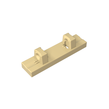 GDS-1131 - Hinge Tile 1 x 4 Locking Dual 1 Fingers on Top [4 Locking Ridges]
