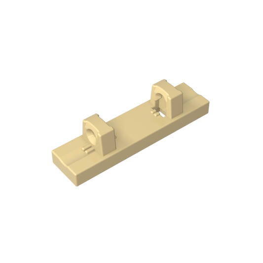 GDS-1131 - Hinge Tile 1 x 4 Locking Dual 1 Fingers on Top [4 Locking Ridges]