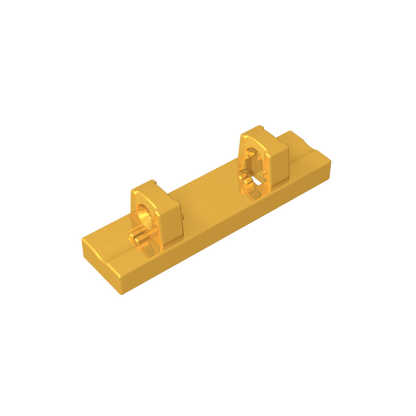 GDS-1131 - Hinge Tile 1 x 4 Locking Dual 1 Fingers on Top [4 Locking Ridges]