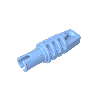 GDS-1143 - Hinge Cylinder 1 x 3 Locking with 1 Finger and Technic Friction Pin