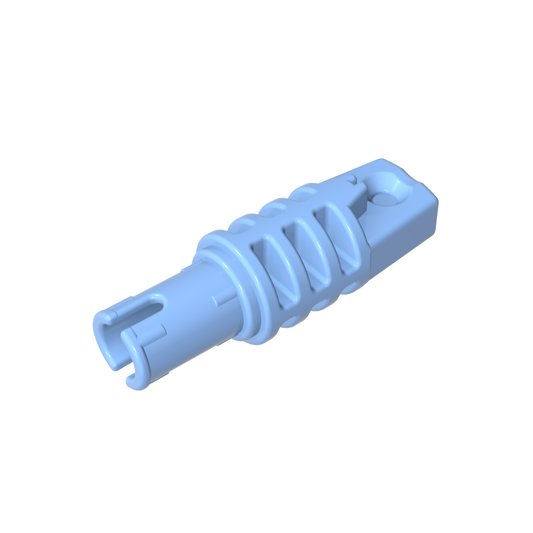 GDS-1143 - Hinge Cylinder 1 x 3 Locking with 1 Finger and Technic Friction Pin