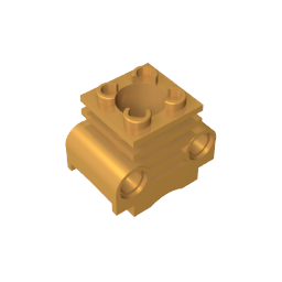 GDS-1148 - Technic Engine Cylinder with Side Slots