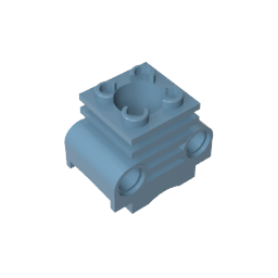 GDS-1148 - Technic Engine Cylinder with Side Slots