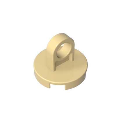 GDS-1152 - Tile Round 2 x 2 - Thin Lifting Ring